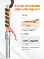 دستگاه بابلیس فر کننده مو شیگلم Sheglam سایز 32mm و 25 mm - Image 3