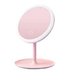 آینه آرایشی چراغ دار ال ای دی سفید رومیزی