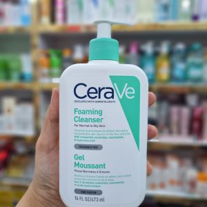 فوم شستشو صورت پوست نرمال تا چرب ۴۷۳ میل سراوی CeraVe Foaming Cleanser
