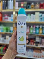 اسپری ضدتعریق داو مدل Go Fresh حاوی عصاره گلابی حجم 250 میلی لیتر